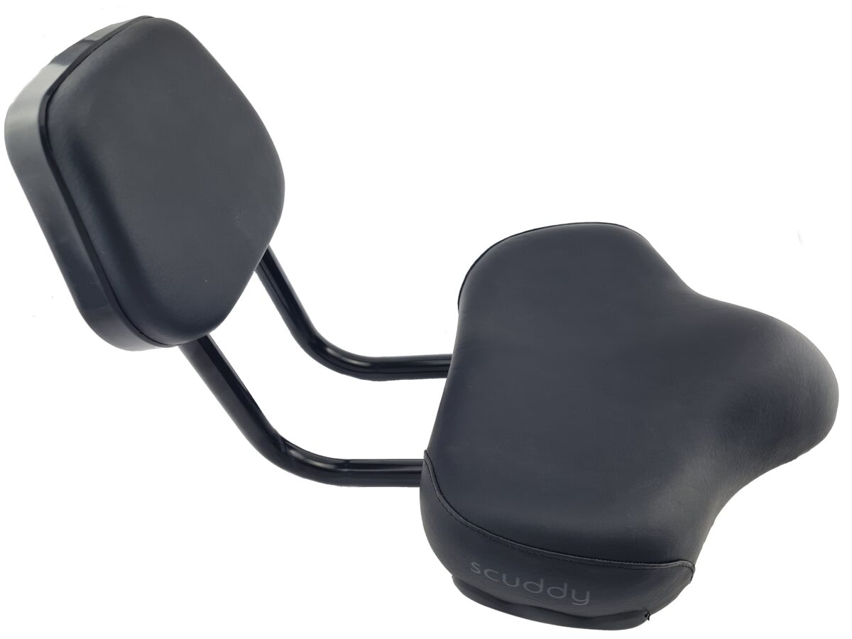 Komfort-Sattel /-Sitz mit Rückenlehne