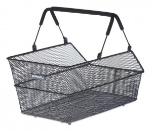 Basil Cento Multi-System 46x31x21cm engmaschig abnehmbar Gepäckträgerkorb