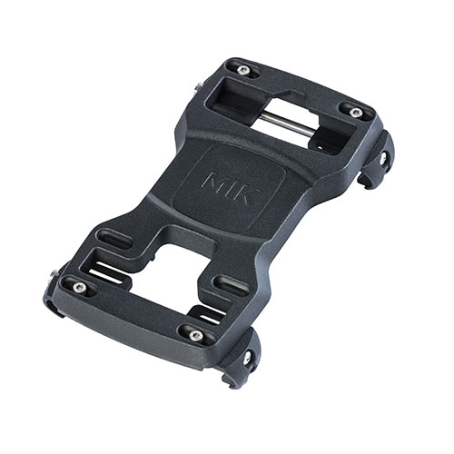 Basil MIK Carrier Platte, schwarz