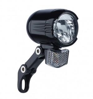 Büchel Shiny 120 mit Halter ca.120 Lux E-Bike Version LED-Scheinwerfer