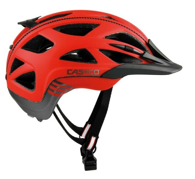CASCO Activ 2 rot-anthrazit-matt S 52-56 cm Fahrradhelm