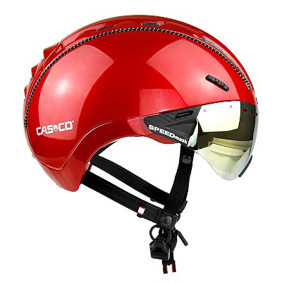 CASCO Roadster Plus rot glanz M 55-57 cm Fahrradhelm