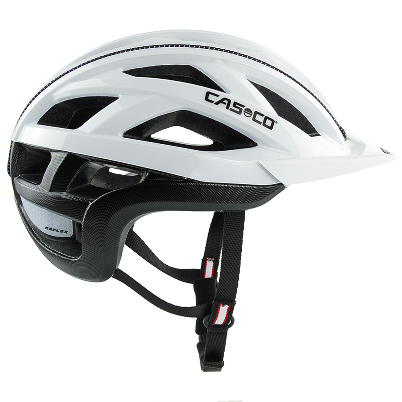 Casco Cuda 2 weiss schwarz Fahrradhelm (59-62 cm L)