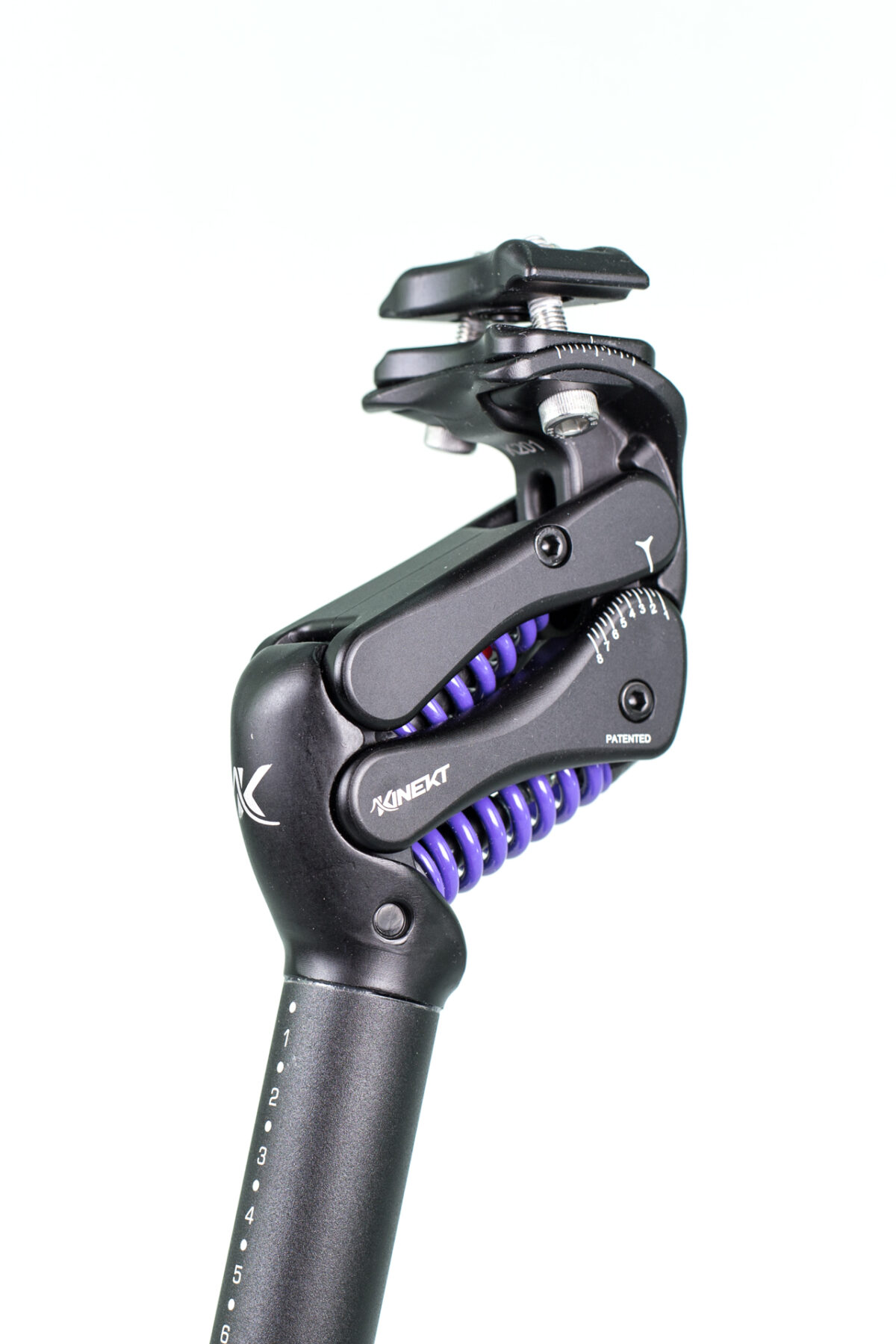 Cirrus Kinekt 2.1 Alu Isolation Ø27.2mm 350mm S/purple 45–68kg Sattelstütze