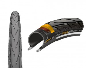 Continental Contact Plus City Draht 27.5x2.20 55-584 schwarz Reflex Reifen