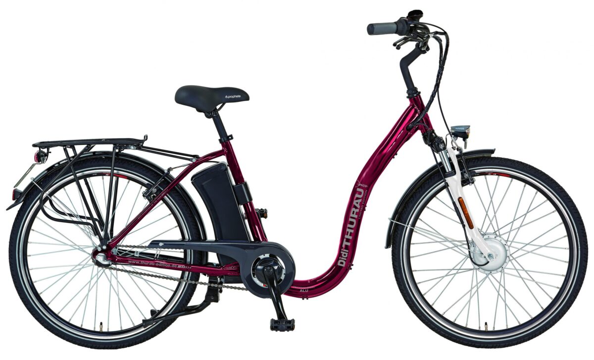 Saxonette Mofa Elektro Fahrrad mit FGasgriff selbstfahrend Ohne Treten