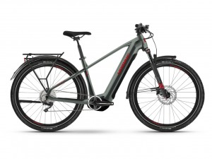 Haibike TREKKING 5 HIGH i720Wh 11-G Deore YS2 2023 (High olive/red  gloss/55cm)