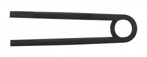 Hebie Kettenschutz Chainglider Front Bosch Gen 2 18 Zähne, schwarz