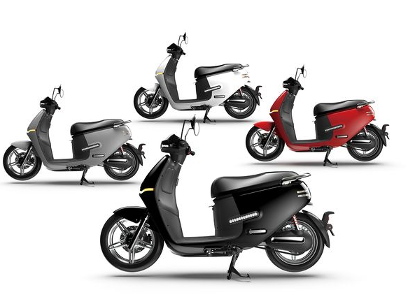 Horwin EK3 2x36Ah E-Moped 95km/h Extended Range (rot)