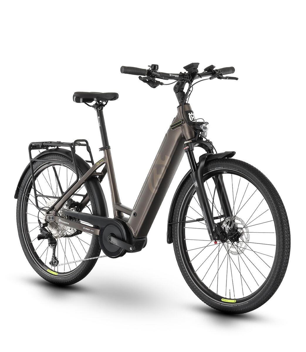 Husqvarna Tourer T2 Wave 27,5" Bosch Smart Perf. Line 625WH Deore-11G 2024 (dark bronze/M 46cm)