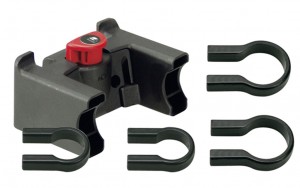 KLICKfix Lenkeradapter abschließbar schwarz, für Ø 22-26 u. 31,8 mm