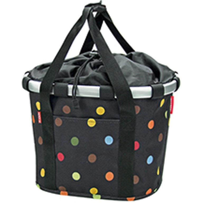 KLICKfix Reisenthel Bikebasket dots 35x28x26cm Lenkerkorb