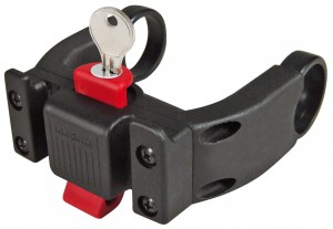 Klickfix Lenkeradapter E abschließbar für E-Bike Displays, 22,0-31,8 mm