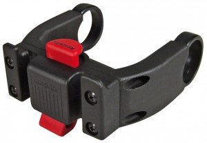 Klickfix Lenkeradapter für E-Bike-Display schwarz Ø 22,0-31,8 mm