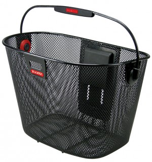 Klickfix Unilux 35x25x26cm, schwarz, engmaschig, Lenkerkorb