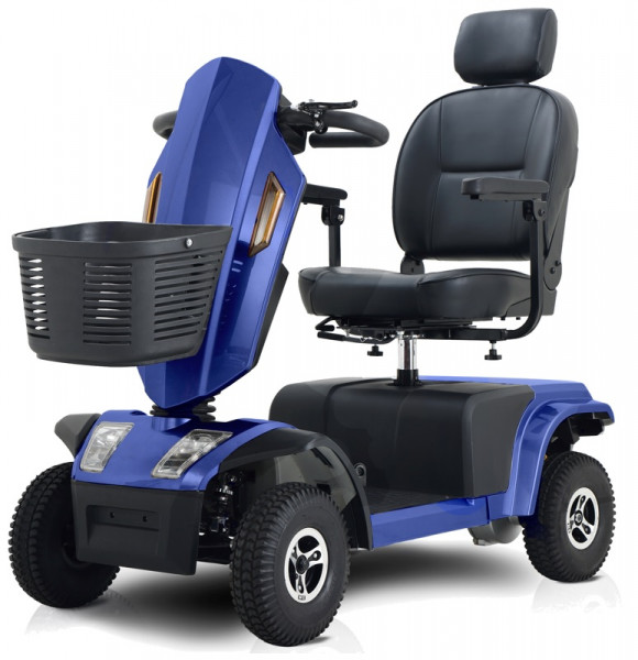 L+G REHA Mobility Scooter ROVER S25 BUS 12 KM/H FÜR BUS UND BAHN blau