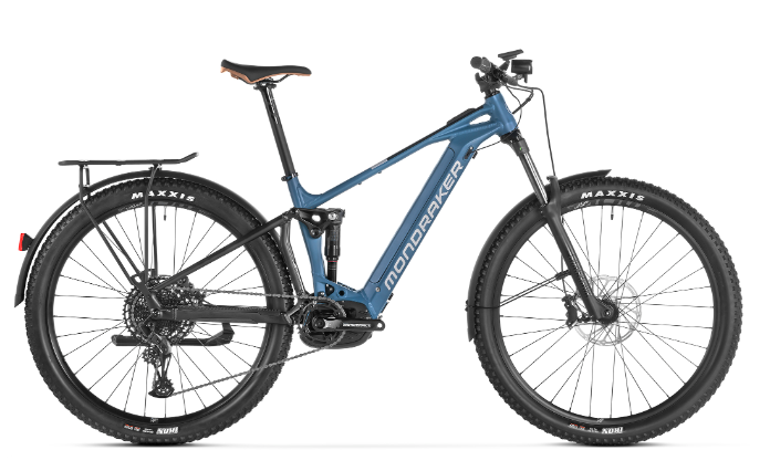 Mondraker Chaser X Bosch Perf. Line CX Cruise Smart GEN4 625Wh (blau-schwarz-silber/L/45cm)