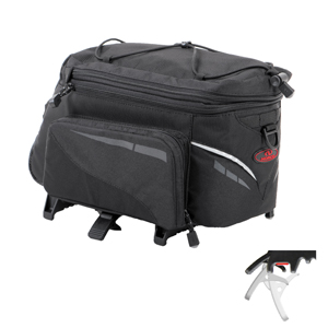 NORCO CANMORE TOPKLIP 8,5/10,5 l SCHWARZ Gepäckträgertasche