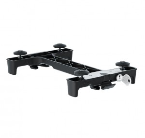 Racktime System Adapter Snapit 2.0 mit Schloss 235x158x32mm mit Füßen
