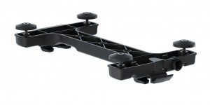 Racktime System Adapter Snapit 2.0 ohne Schloss 235x158x32mm mit Füßen