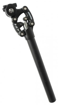 SR-Suntour SP12 NCX Ø 31,6mm, 350mm, schwarz, Feder mittel Federsattelstütze