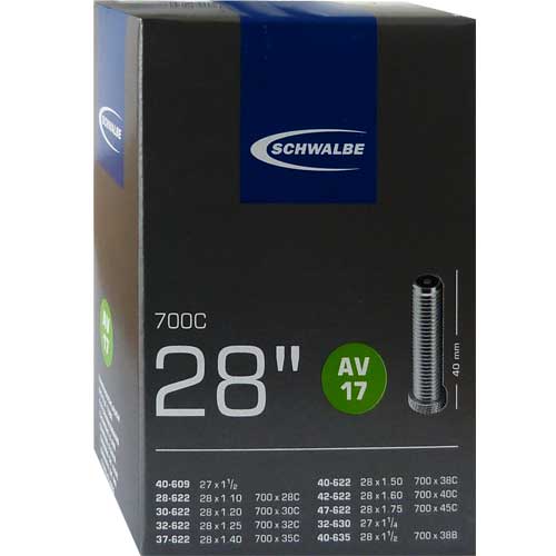 Schwalbe AV17 28x1 1/8-1.75" 28-47/622 Schlauch
