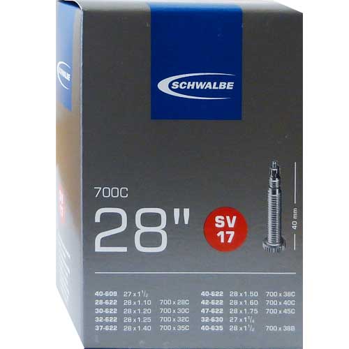 Schwalbe SV 17 27/28 1 1/8-1.75" 28/47-622/635 SV40mm Schlauch