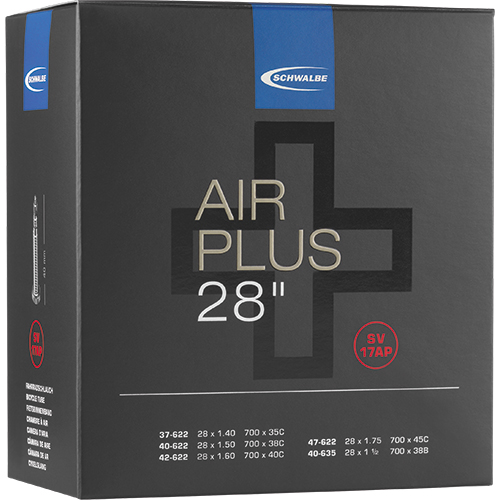 Schwalbe Schlauch AIR Plus SV17-40 37-47/622-63, 28"