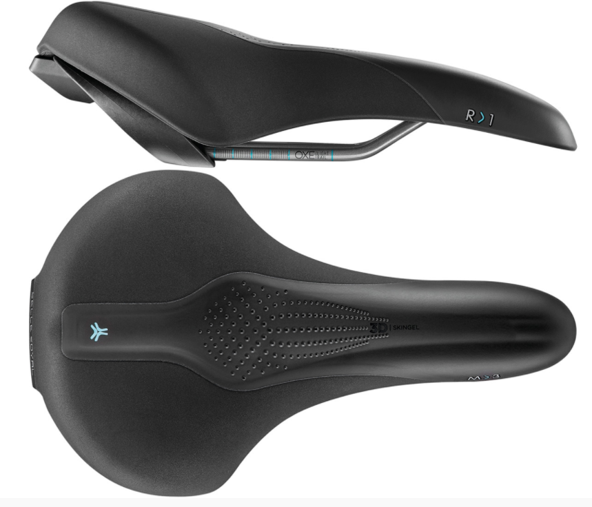 Selle Royal Sattel SCIENTIA R1 Relaxed, 16,9 cm, schwarz