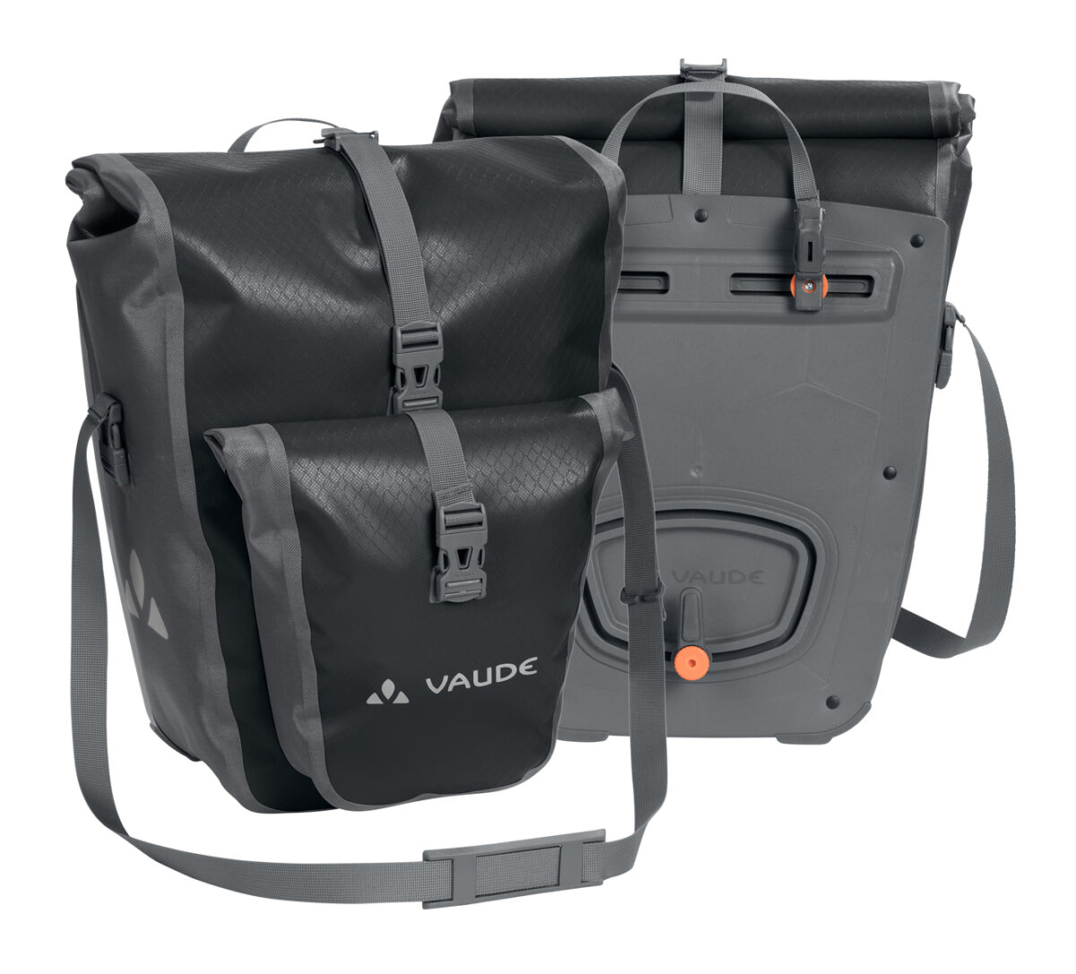 Vaude Aqua Back PLUS schwarz Gepäckträgertasche Paar