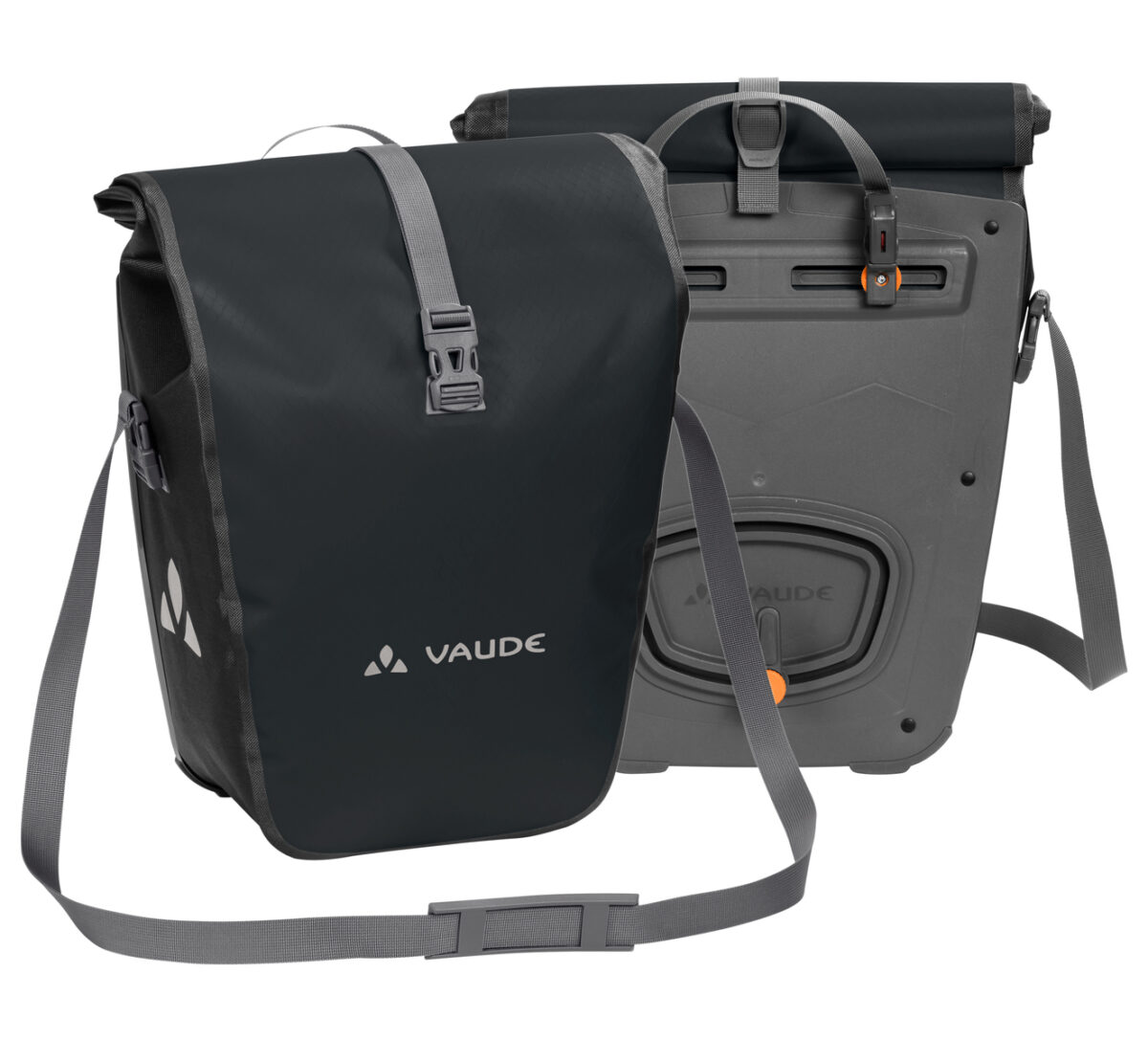 Vaude Aqua Back schwarz Gepäckträgertaschen 1 Paar