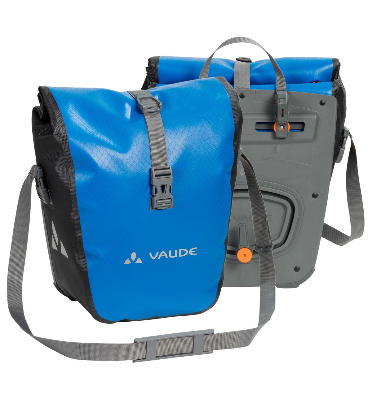 Vaude Aqua Front blau Gepäckträgertaschen 1 Paar