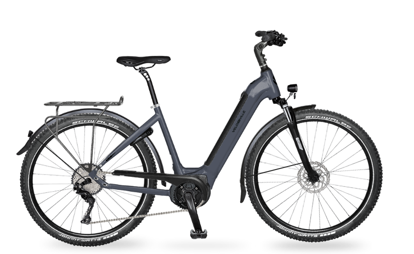 Velo de Ville SEB990 SUV Smart 27,5" Bosch Perf. CX Wave 625Wh 11Gg Deore (Stone Basalt matt/45 cm)