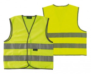 Wowow Sicherheitsweste gelb mit Reflexstreifen Gr. XL