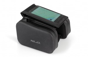XLC BA-W36 Rahmentasche wasserdicht schwarz 40x6x23cm mit Handyhülle