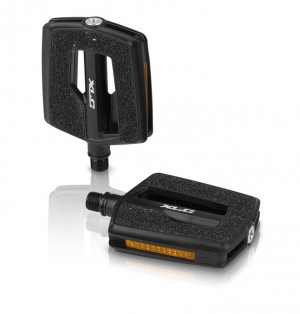 XLC City-/Comfort-Pedal PD-C10 Kunststoff, Griptape-Oberfläche, schwarz