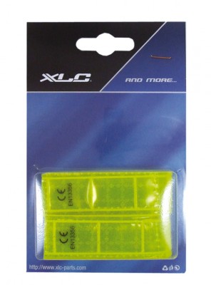 XLC Hosenband Signalfarbe Klettverschluss