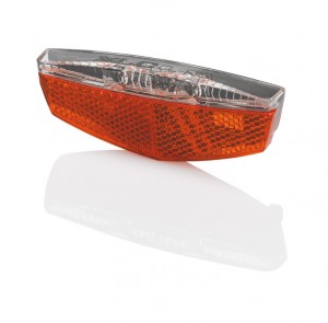 XLC LED Rückleuchte für Gepäckträger inkl Reflektor & Standlicht