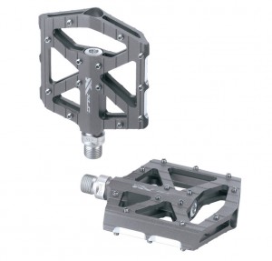 XLC MTB/Trekking Pedal PD-M12 Alu, titan-farbig