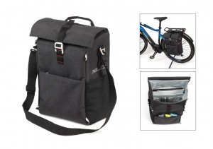 XLC Messenger Tasche anthrazit, 40x30,5x15cm, 17 Liter