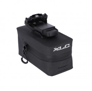 XLC Satteltasche BA-S110 Fidlock Push, 0,85 L, schwarz/anthrazit