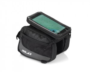 XLC Top Tube Pannier Bag BA-S97 schwarz, 800ml Rahmentasche