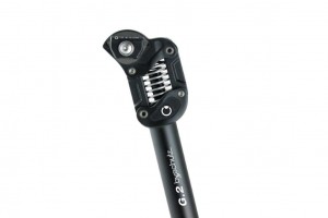bySchulz G.2 Ø 33,9mm, 450mm, medium 60-85kg, schwarz, Federsattelstütze